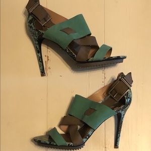 Rachel Roy Zahira snakeskin heels